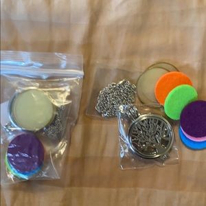 Oil diffuser necklaces